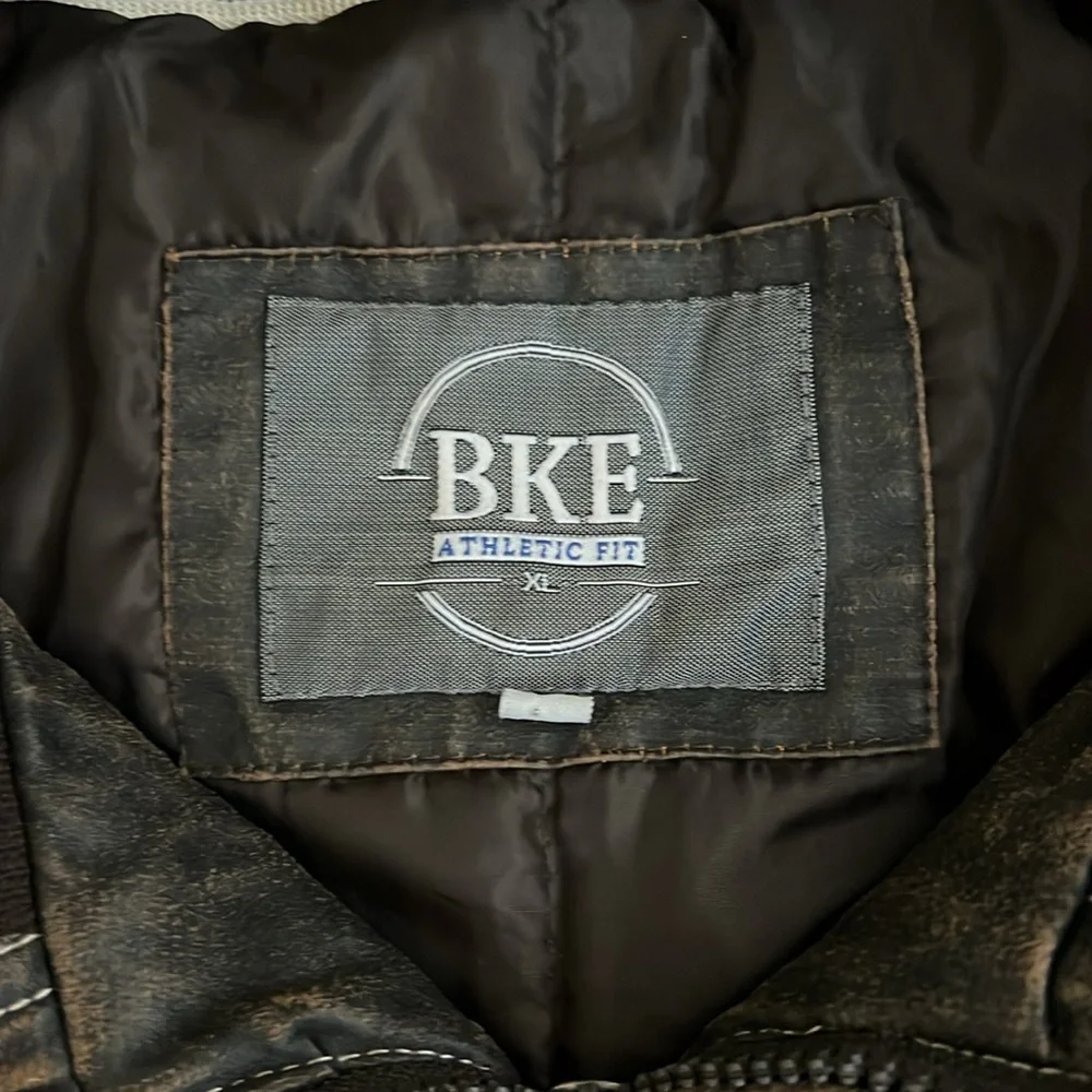 BKE Men’s biker jacket - Picture 5 of 9